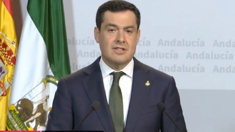 Moreno: “En Andalucía estamos consiguiendo que el virus se cobre menos vidas”
