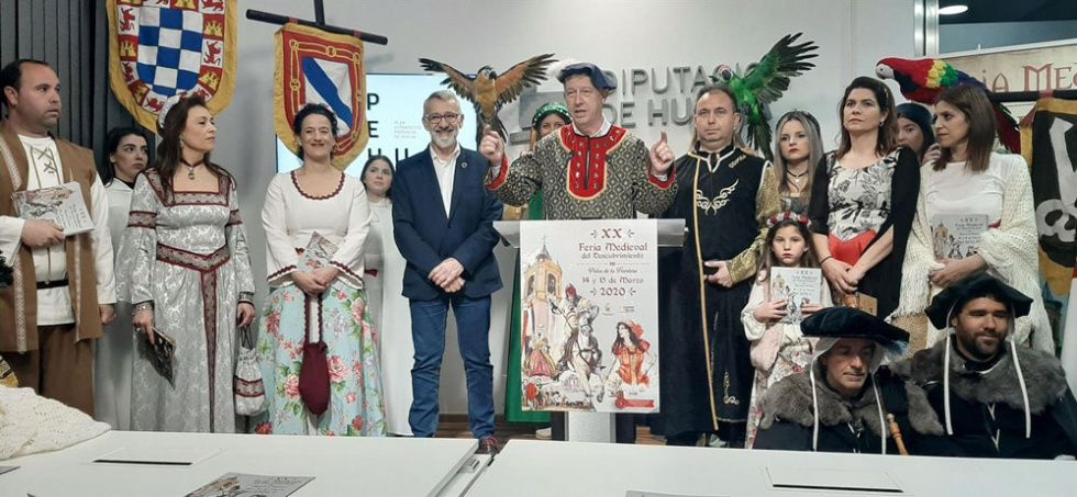 Palos celebra la XX Feria Medieval del Descubrimiento con actuaciones cada 15 minutos y casi 30 talleres