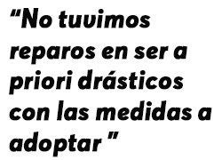 “Las Administraciones tenemos que ser valientes en la adopción de medidas para frenar la propagación”