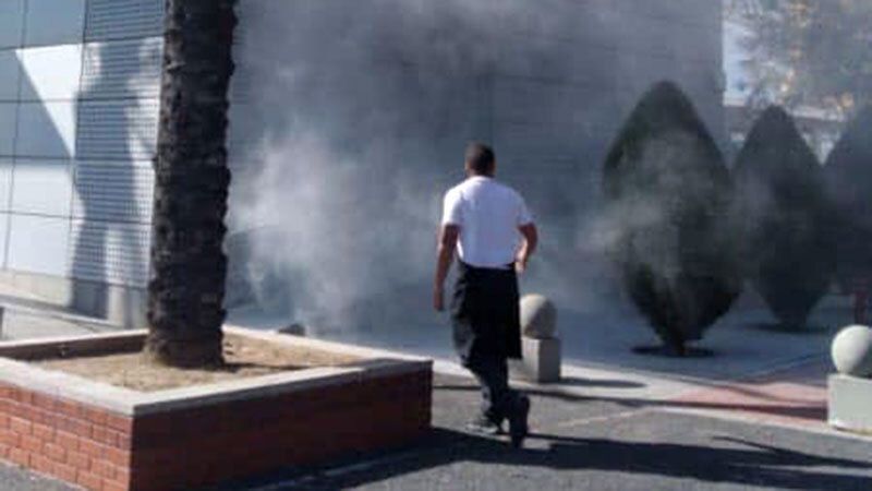 Desalojan el restaurante Bonilla del Puerto tras declararse un incendio en la cocina