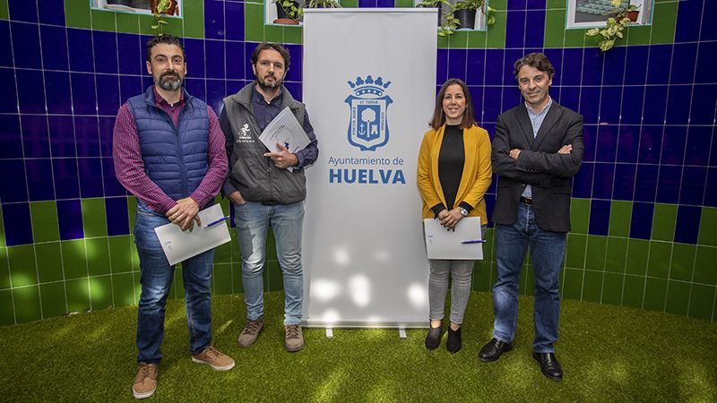 Tres emprendedores comienzan su actividad empresarial en el Vivero de Empresas de Huelva