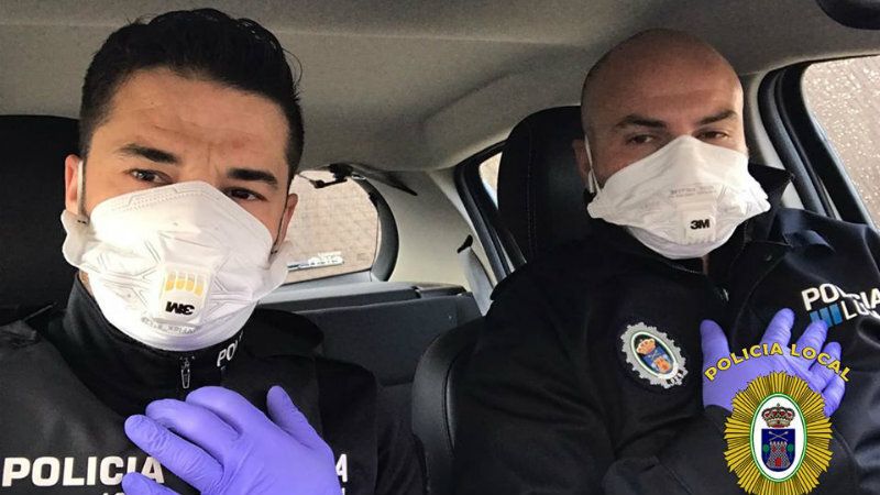 Los agentes de Aljaraque ponen otras tres denuncias 'a gente que aún piensa que esto es una broma'