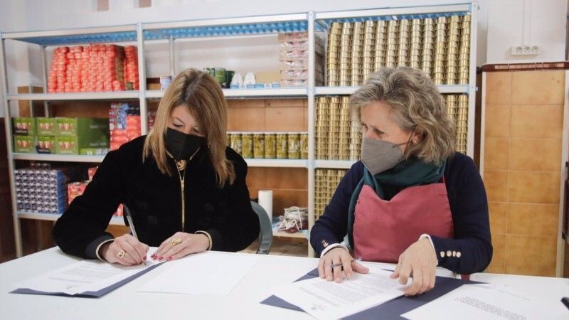 El Puerto de Huelva reafirma su apoyo al comedor Virgen de la Cinta
