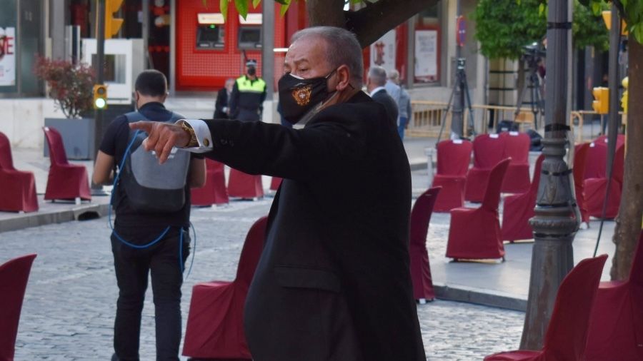 Antonio González, sobre el vía crucis: “No pudo salir mejor porque es imposible”