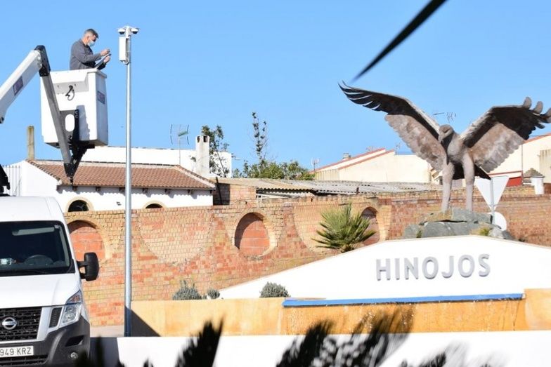 Hinojos instala 12 videocámaras para controlar el tráfico y aumentar la seguridad