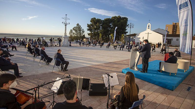 Huelva 'restrena' el entorno de La Cinta