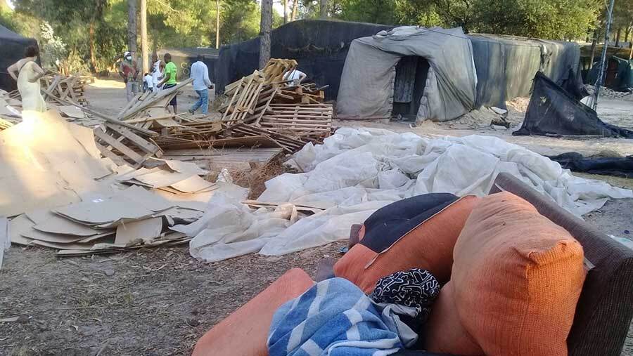 Declarado un brote de Covid-19 con nueve casos en un asentamiento de Lucena del Puerto