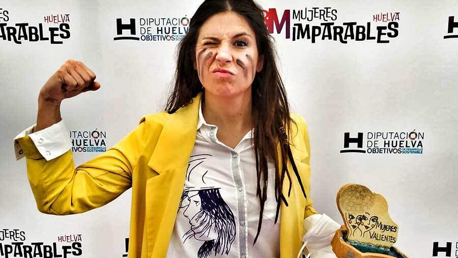 Una de las onubenses 'imparables', premiada por la Universidad de Vigo por visibilizar a la mujer minera