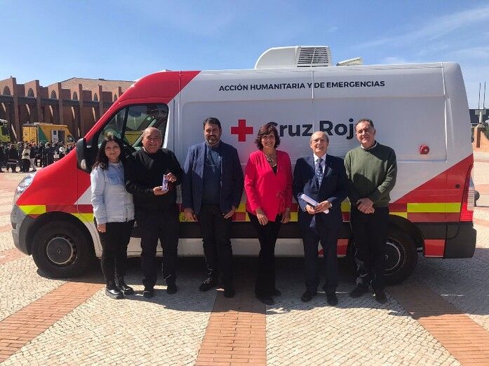 Cruz Roja Huelva recibe la Medalla al Mérito de Protección Civil de Andalucía