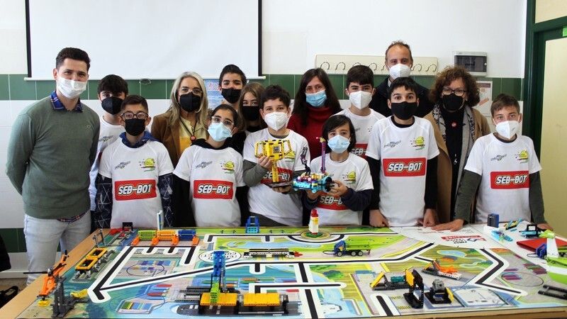 Escolares de Cartaya se clasifican para la final nacional ‘First Lego League’ con un innovador robot