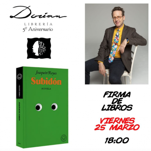 Joaquín Reyes firmará libros antes de su actuación en la Casa Colón