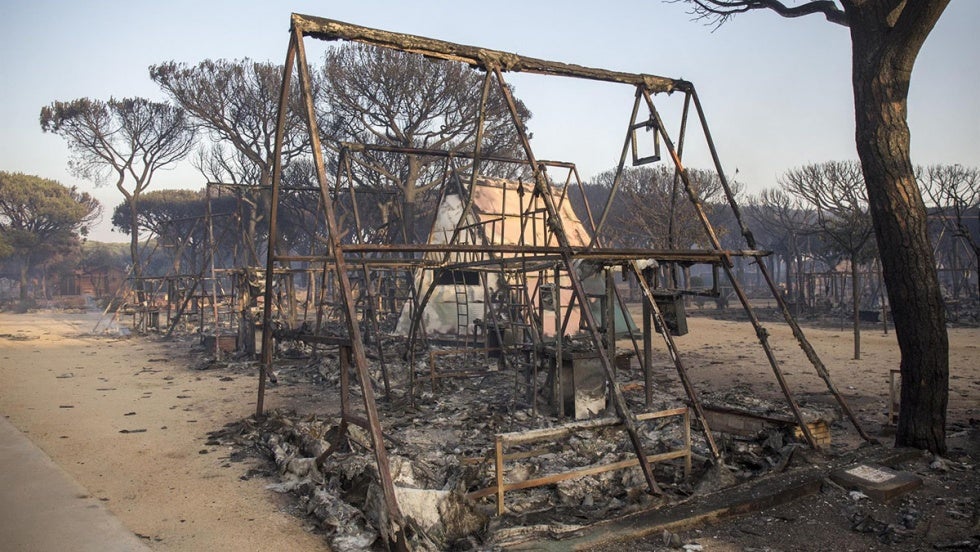 Seis años después, continúa la instrucción del caso del incendio de Doñana