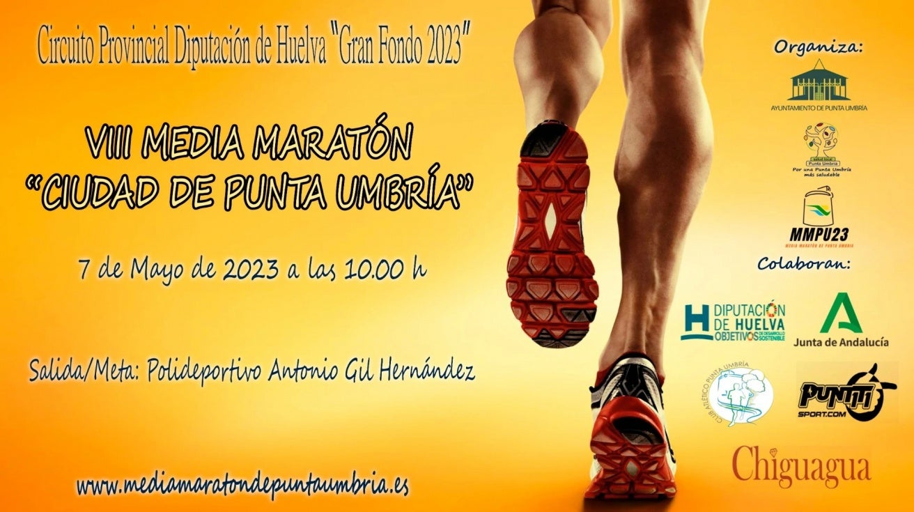 Media Maratón de Punta Umbría: Plazo de inscripciones abierto