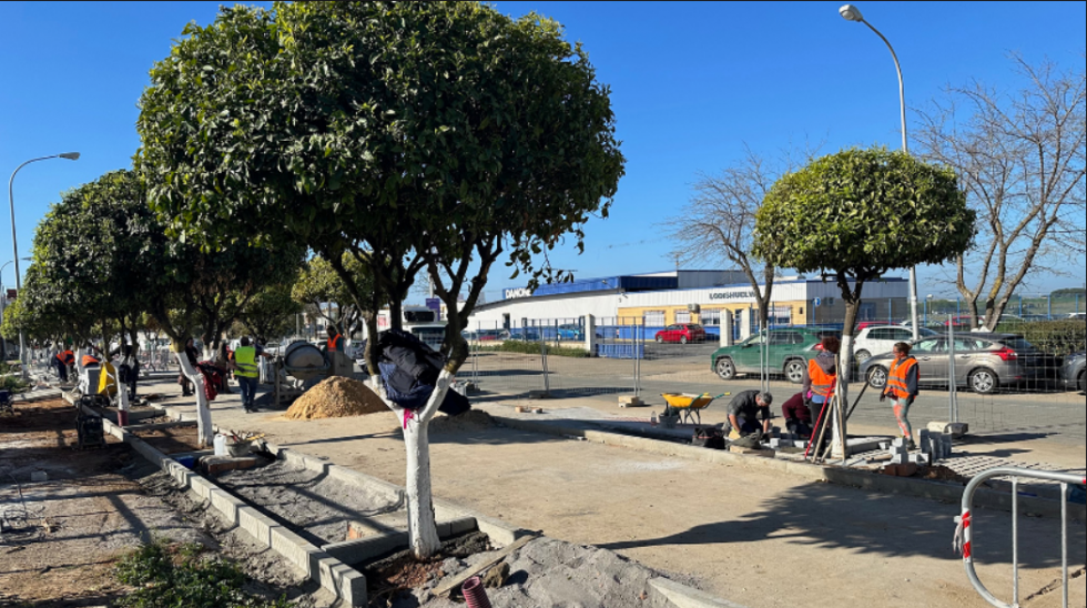 ¿Cómo van las obras de acceso a San Juan del Puerto por la autopista?