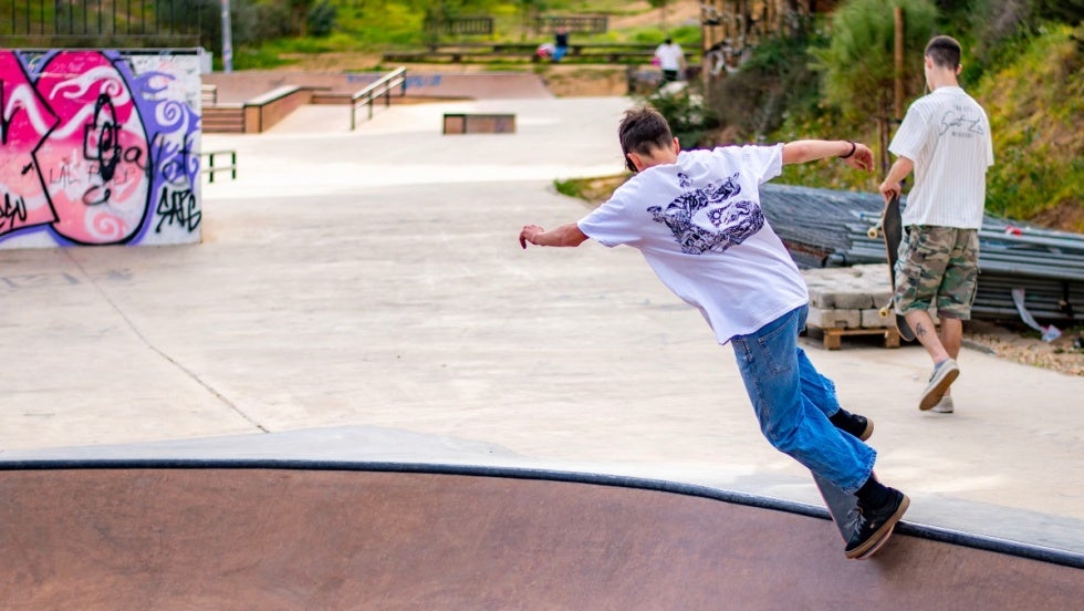 Skate en el Parque Moret: El primer bowl de Huelva ya es una realidad