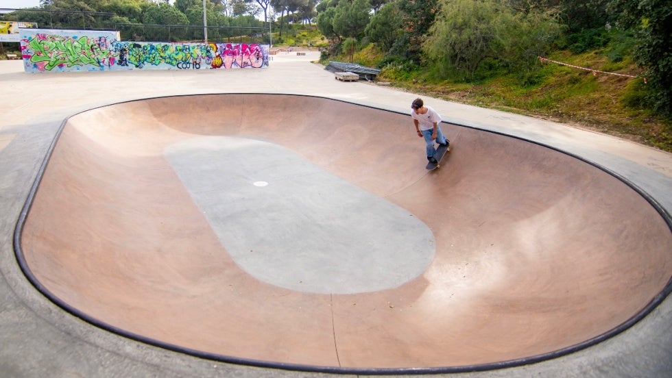 Skate en el Parque Moret: El primer bowl de Huelva ya es una realidad