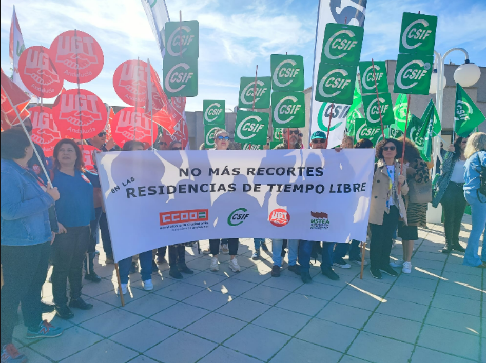 CSIF denuncia los recortes de la Junta de Andalucía en las Residencias de Tiempo Libre