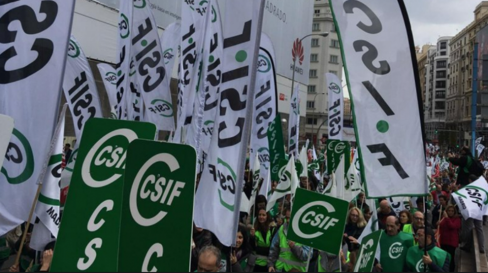 CSIF se suma a la gran manifestación de policías y guardias civiles contra la Reforma de la Ley de Seguridad Ciudadana