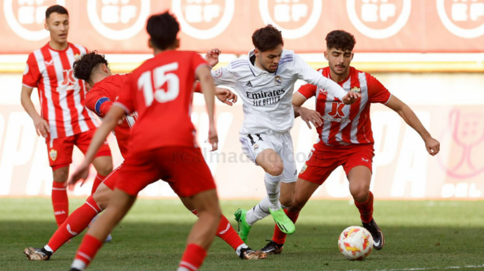 Yeray Lancha juega 25 minutos en la conquista de la Copa del Rey juvenil por el Real Madrid