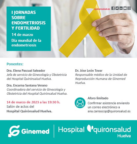 Quirónsalud celebra en Huelva unas jornadas sobre endometriosis y fertilidad
