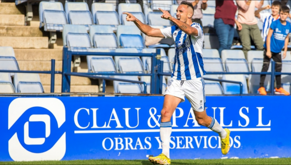 Pablo Caballero se desata: ya está a un tanto de ser el pichichi y a dos de su mejor registro goleador en una temporada