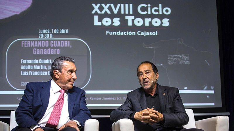 El ganadero Fernando Cuadri, primer protagonista del XXVIII Ciclo Los Toros de la Fundación Cajasol
