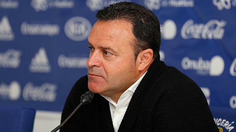 Salmerón dice que la racha del Recre es 'increíble' y que apenas ha hablado todavía con el club sobre su renovación