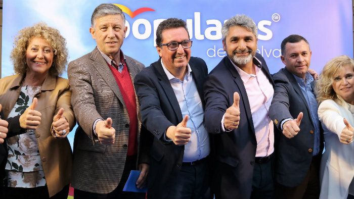 González asegura que el “único valor seguro para Huelva” es un Gobierno del PP