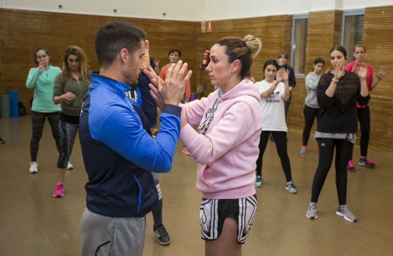 Yohanna Alonso ya imparte en Huelva un repleto curso de Defensa Personal para Mujeres