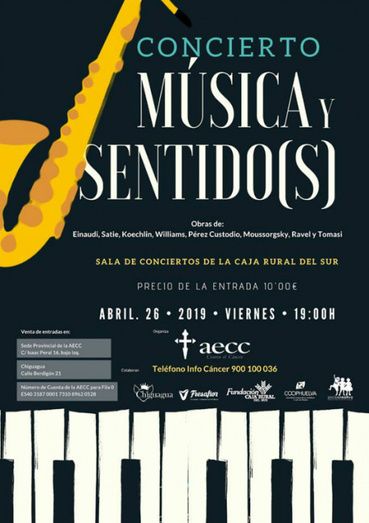 Un concierto especial para sorprender a los sentidos a cambio de solidaridad