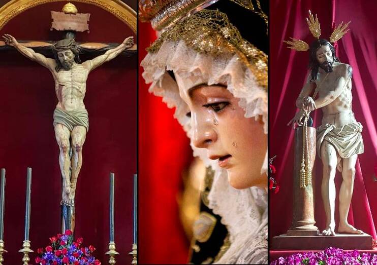 Sacramental, Vera Cruz y Soledad, las hermandades de la Semana Santa de Hinojos