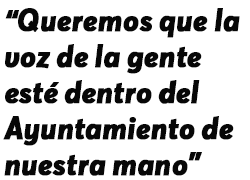“Queremos limitar la presencia de grandes superficies e impulsar el pequeño comercio”