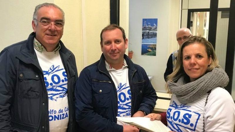 Entregado en el Ministerio el escrito reivindicando mejoras para el sector pesquero