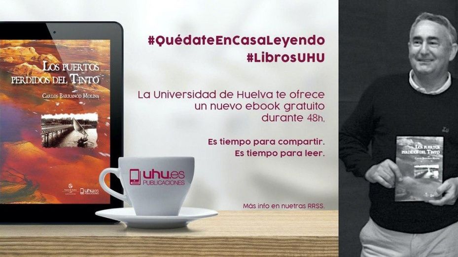 La UHU facilita de manera gratuita el libro 'Los puertos perdidos del Tinto'