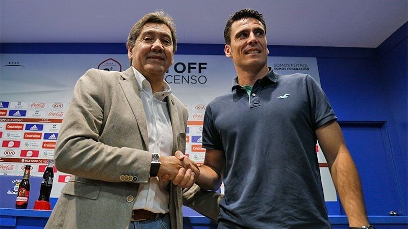 Zambrano señala que 'todas las competencias deportivas son de Zamora', al que le queda 'otro año de contrato'