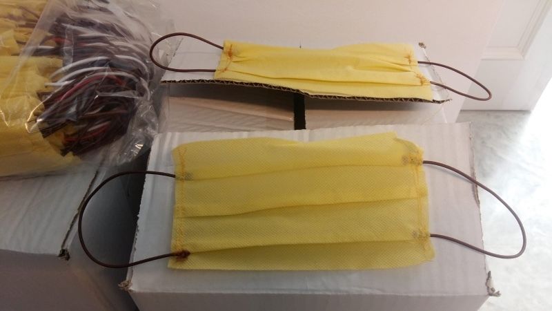 El Ayuntamiento de Aracena reparte 300 mascarillas entre los trabajadores de la localidad