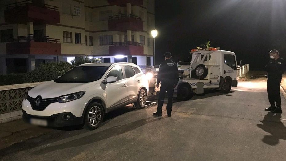 Recuperan en La Antilla un coche que había sido robado hace tres semanas en Valencia