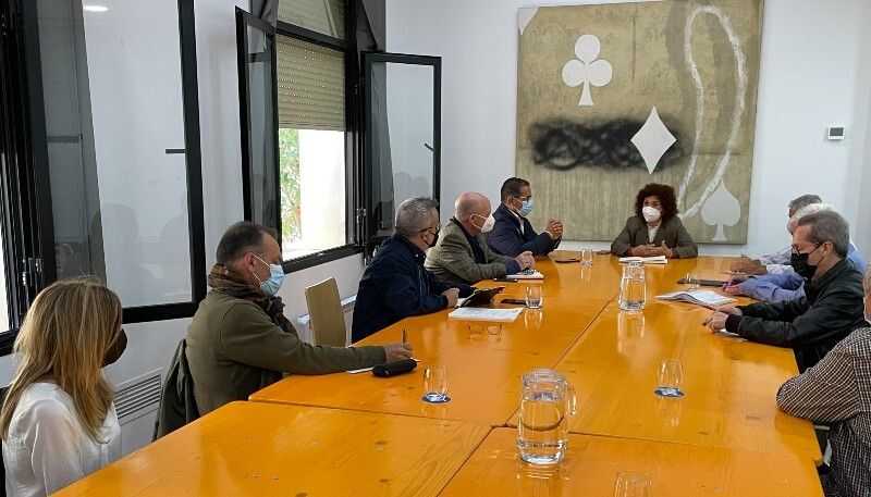 Encuentro de Diputación con la Coordinadora Andaluza por la Memoria Histórica y Democrática