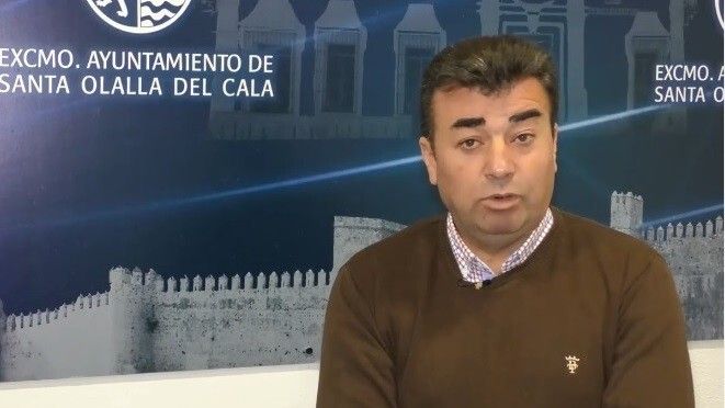 El alcalde de Santa Olalla de Cala da positivo por Covid-19