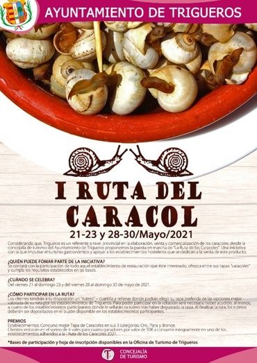 Trigueros pondrá en marcha a finales de mayo la primera 'Ruta de los Caracoles'