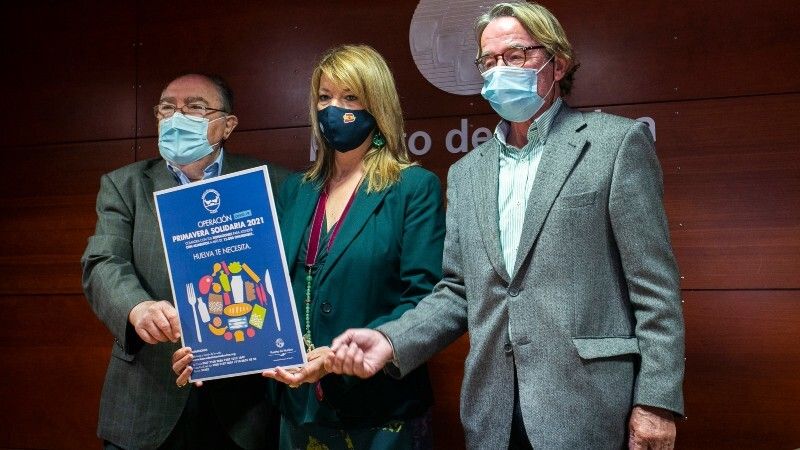El Banco de Alimentos organiza la Operación Primavera Solidaria 2021 con el patrocinio del Puerto de Huelva
