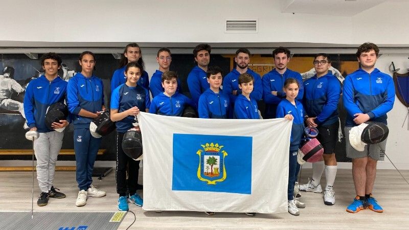 El Club Esgrima Huelva se bate en Fuengirola