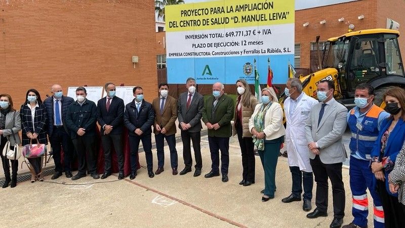 Comienzan las obras para ampliar y modernizar el centro de salud de Palos de la Frontera
