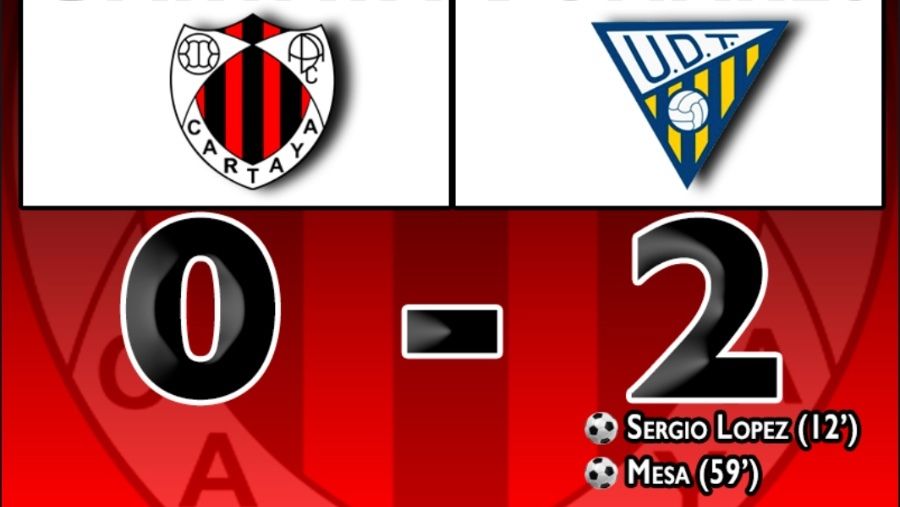 El Cartaya se complica la vida ante un rival directo (0-2)
