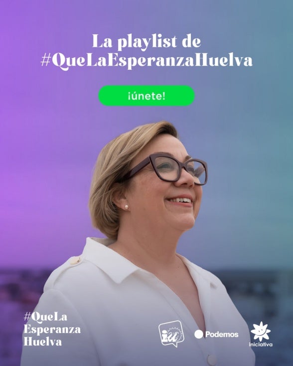 Mónica Rossi quiere poner música a su campaña: pone en marcha la confección de una 'playlist' abierta a sugerencias