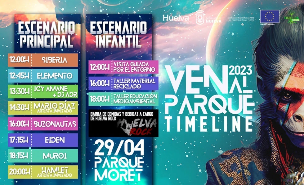 Mario Díaz y la banda Hamlet actuarán en el festival en el que se dirimirá el ganador del 'Ven al Parque'