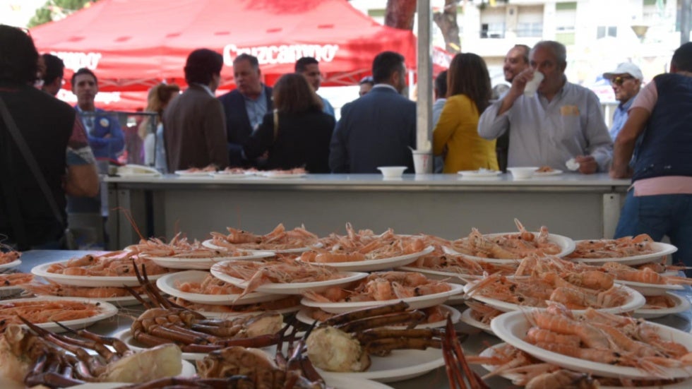 ¿Qué se puede hacer en la Feria de la Gamba de Punta Umbría este fin de semana?