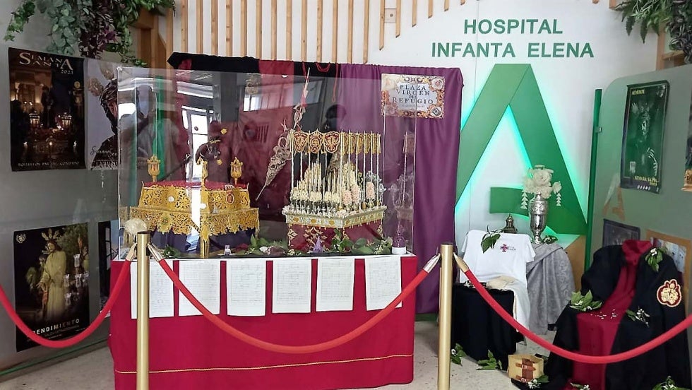 El Infanta Elena acerca la Semana Santa de sus pueblos a los pacientes ingresados