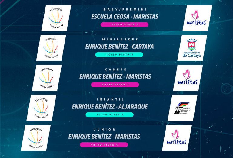 La cantera del CDB Enrique Benítez clausura la  temporada con su tradicional fiesta