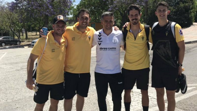 Cheli habla de 'final feliz' en el San Roque y Miguelito le da las gracias a los canteranos